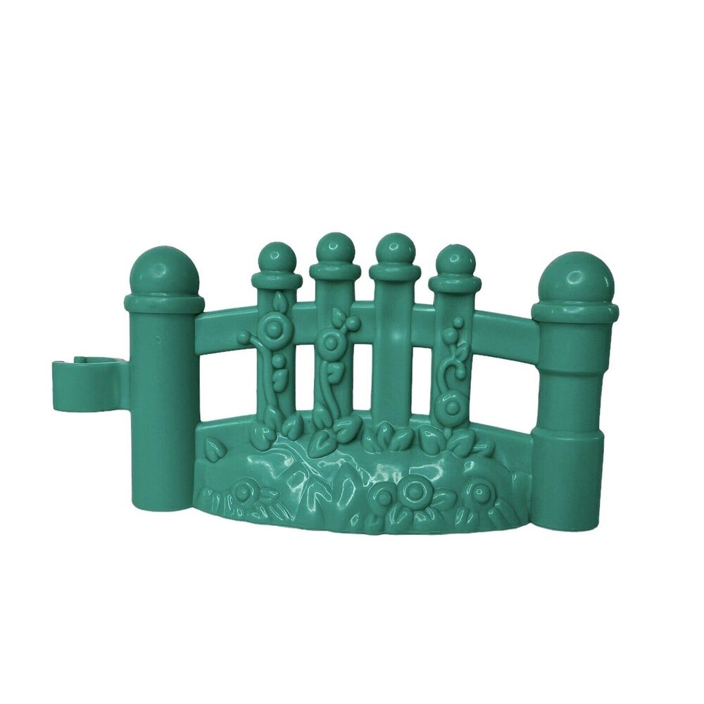 Fisher Price Picket Fence Replacement Little People Sweet‎ Sounds Green Flowers